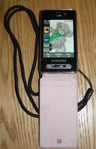 Prodám Samsung F480 Tocco Pink
