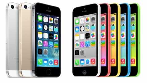 iPhone 5s, iPhone 5c, iPhone 4